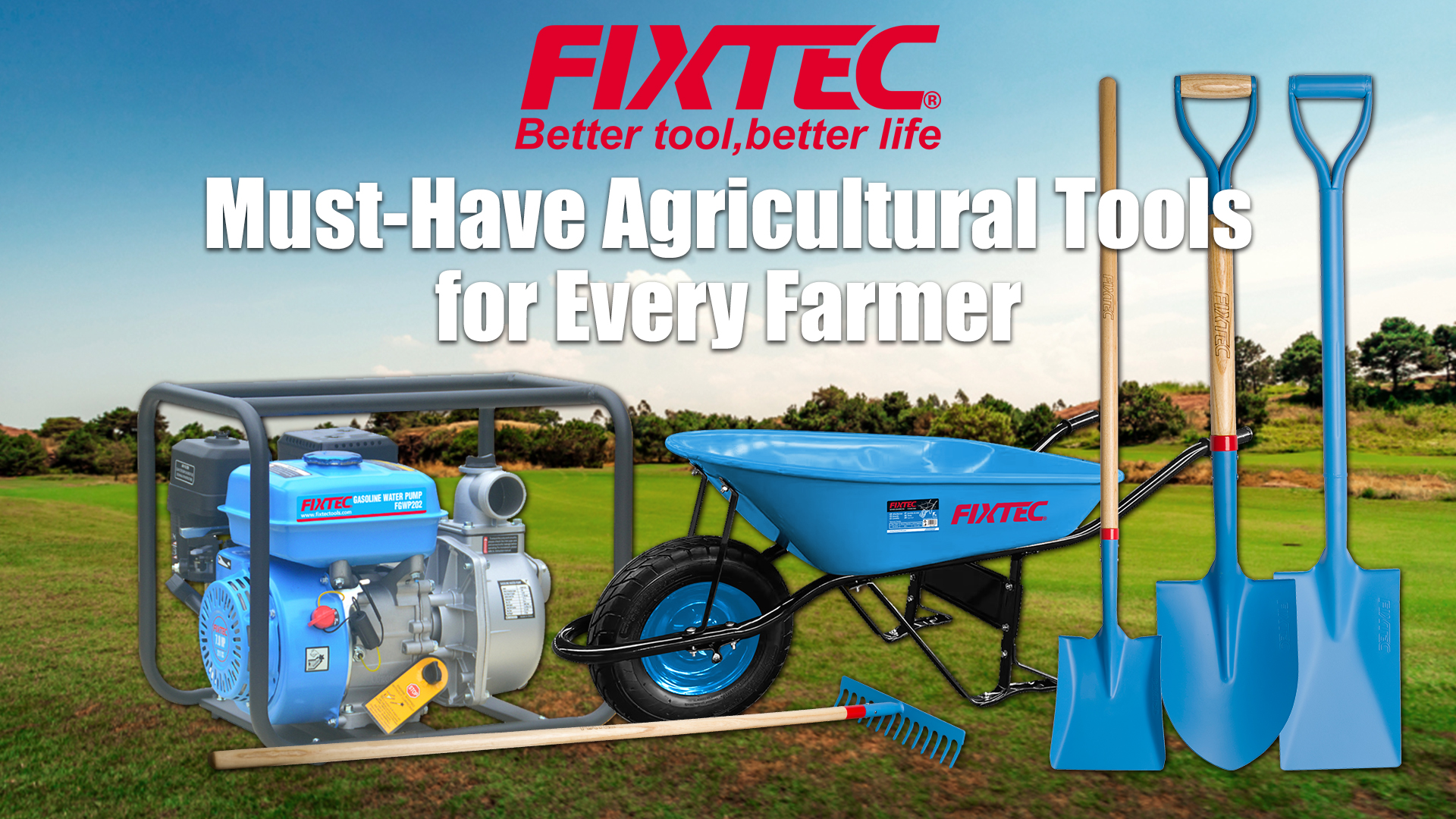 Сельскохозяйственные инструменты, необходимые каждому фермеру