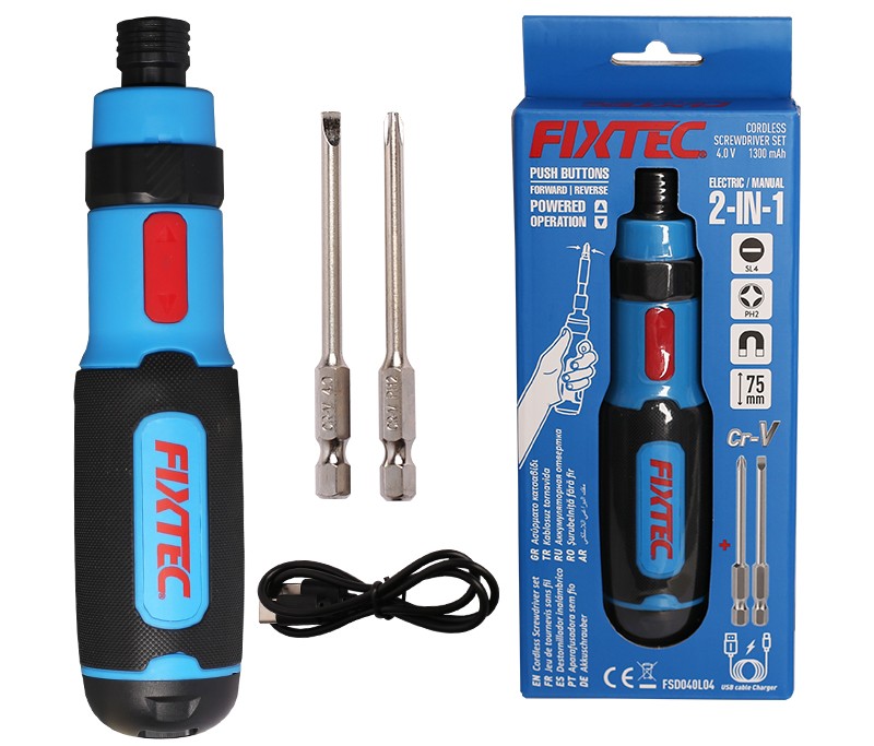 Литий-ионная аккумуляторная отвертка 4 В