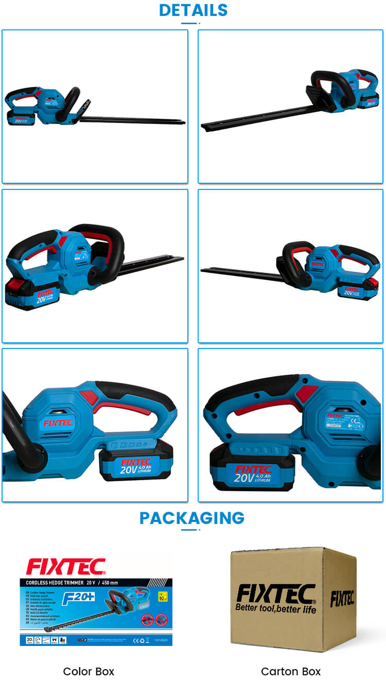 Аккумуляторный триммер для живой изгороди 