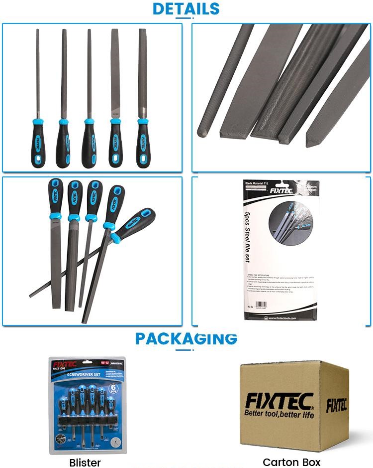 набор стальных напильников