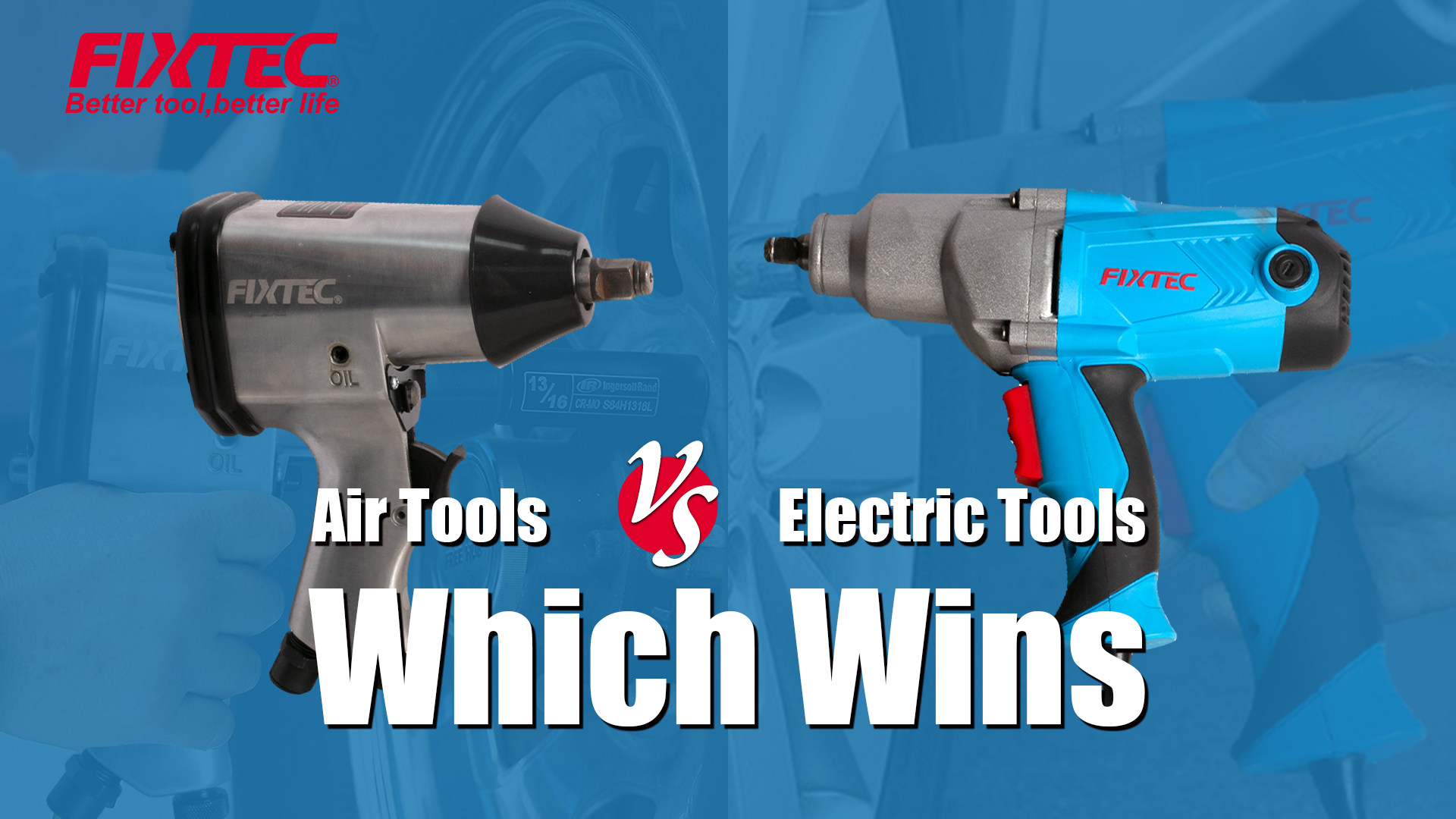 Пневматические инструменты против электрических инструментов: что побеждает?