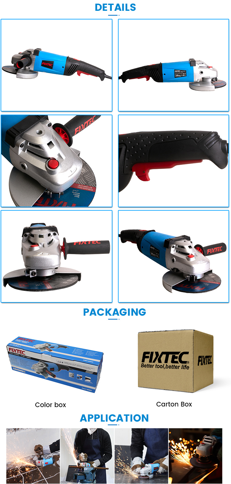 7-дюймовая проводная угловая шлифовальная машина